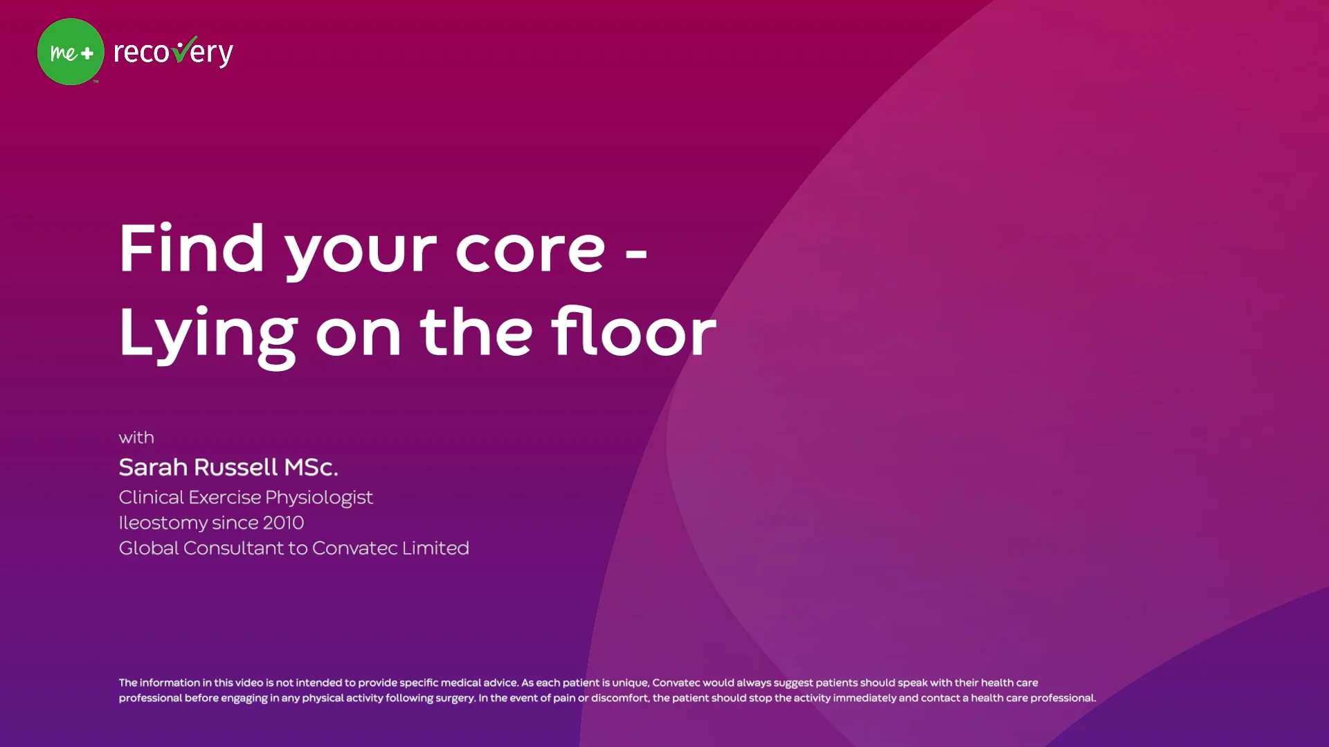 Um vídeo sobre a Reconexão do Núcleo Profundo com a Respiração do Diafragma - Deitado.