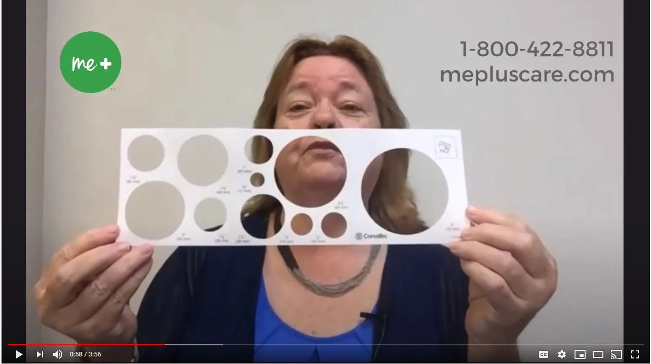 Stoma Measuring Guide Video for HCPs using telehealth - Video Thumbnail