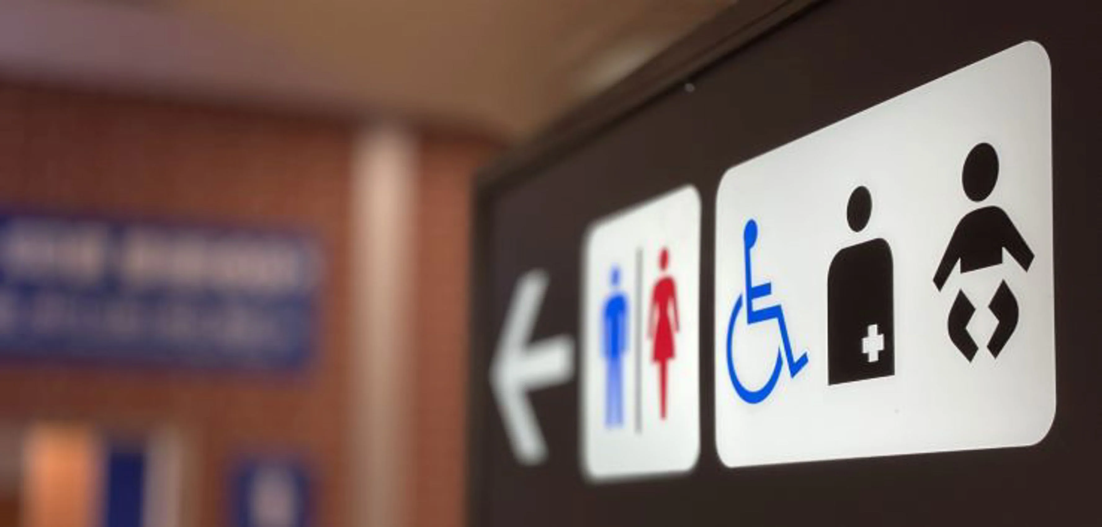 数字の入った看板