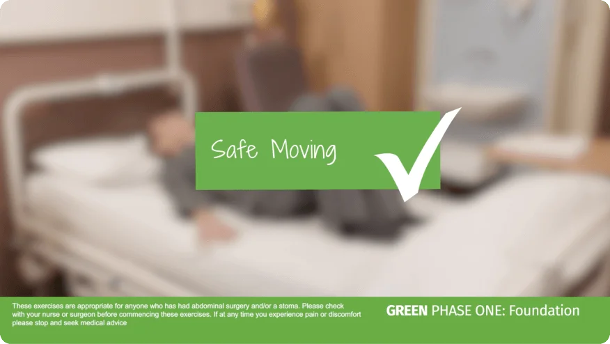 A video thumbnail of 'Green Phase One - Safe Moving'